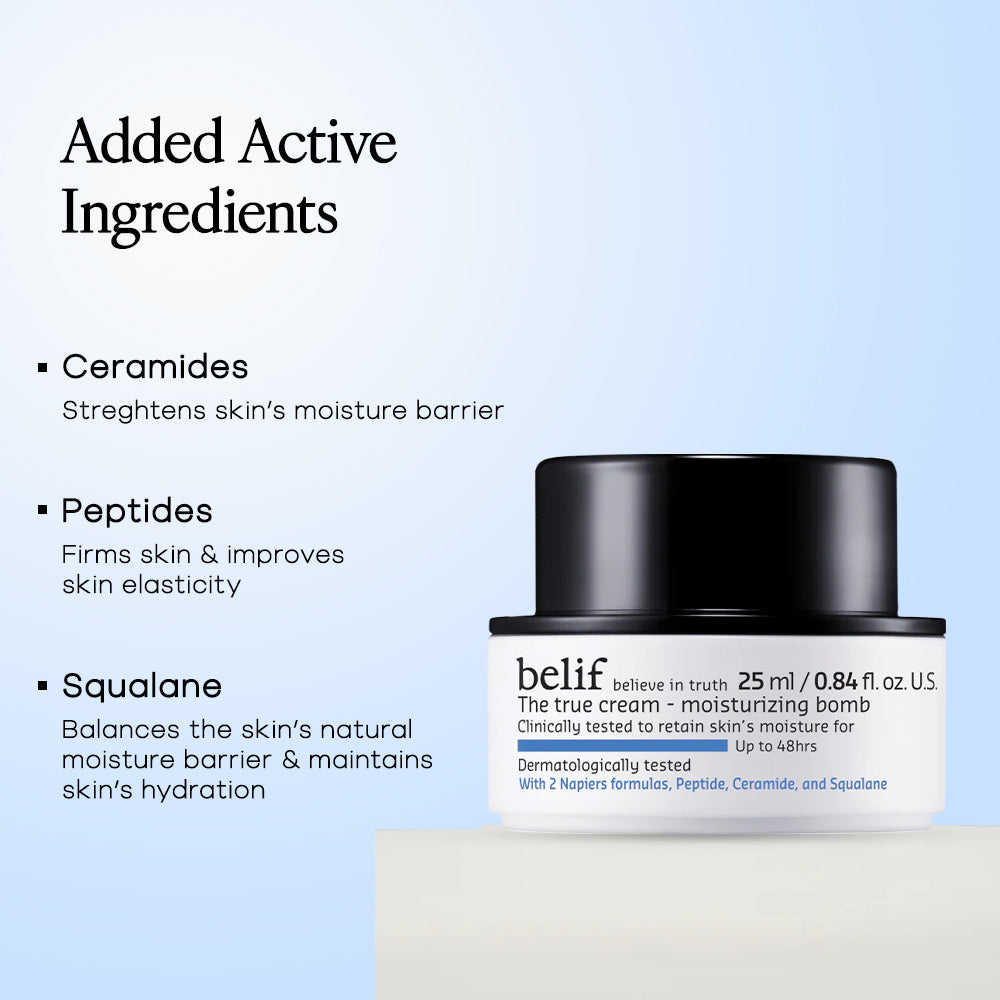 The true cream - Moisturizing Bomb 25 ml