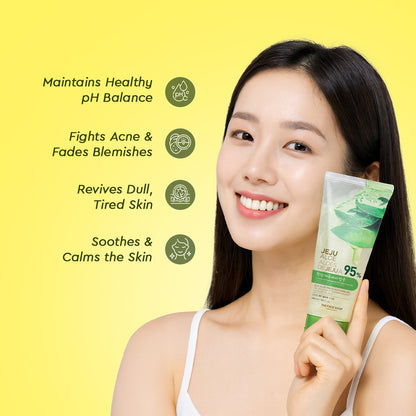 Jeju Aloe Fresh Soothing Gel Tube 300ml