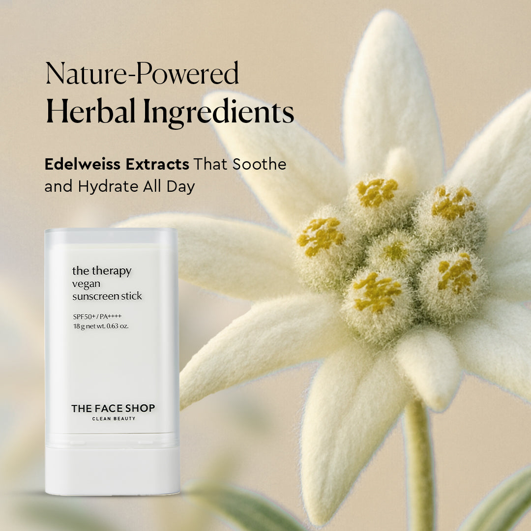 The Therapy Vegan Sunscreen Stick SPF50+ 18g