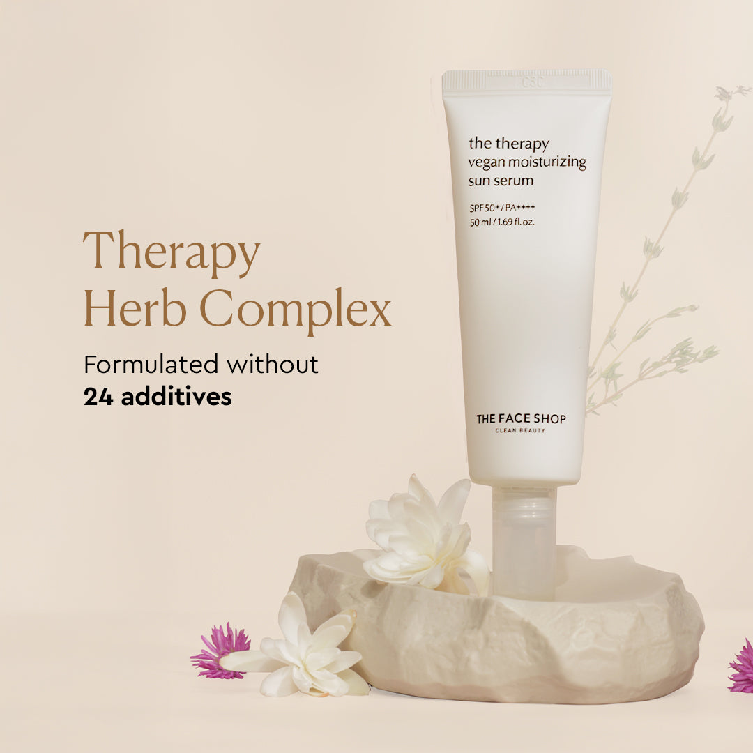 The Therapy Vegan Moisturizing Sun Serum 20ml