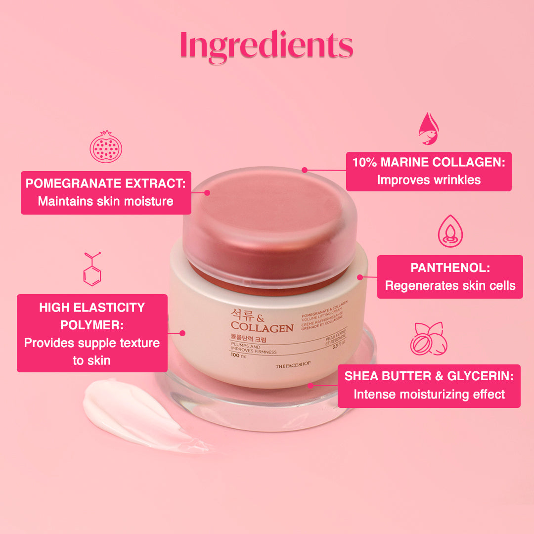 Pomegranate and Collagen Volume Lifting Cream 100ml