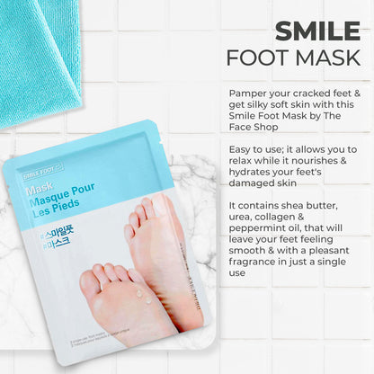 Face &amp; Feet Care Duo with Face Scrub &amp; Foot Mask