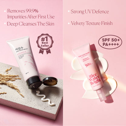 Rice Water Bright Cleanse &amp; Protect Duo