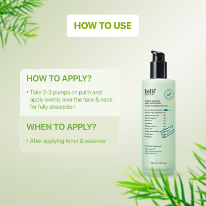 belif problem solution vegan moisturizer 100ml