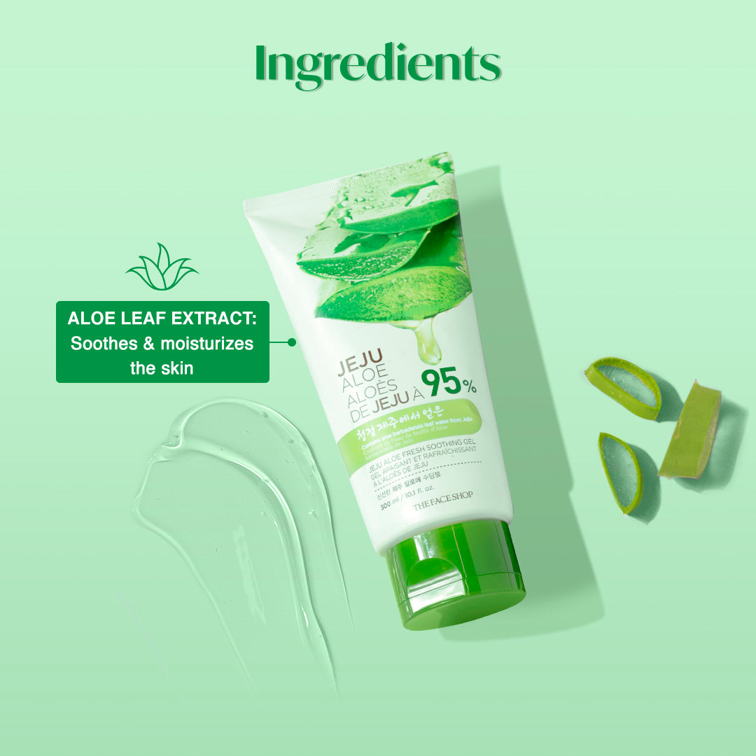 Jeju Aloe Fresh Soothing Gel Tube 300ml