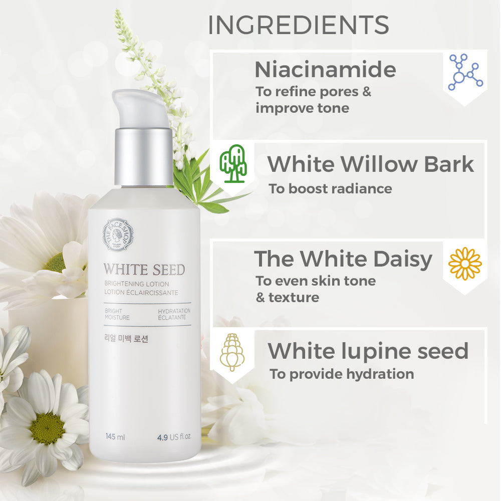 White Seed Brightening Lotion 145ml