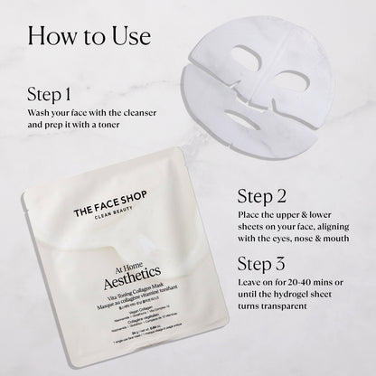 Vita-Toning Collagen Face Mask With Glutathione &amp; Hyaluronic Acid