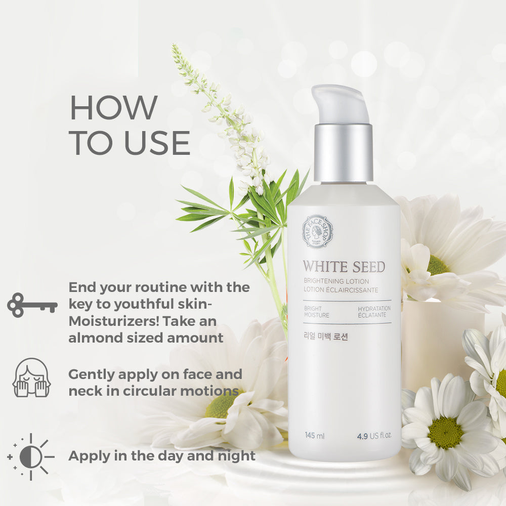 White Seed Brightening Lotion 145ml