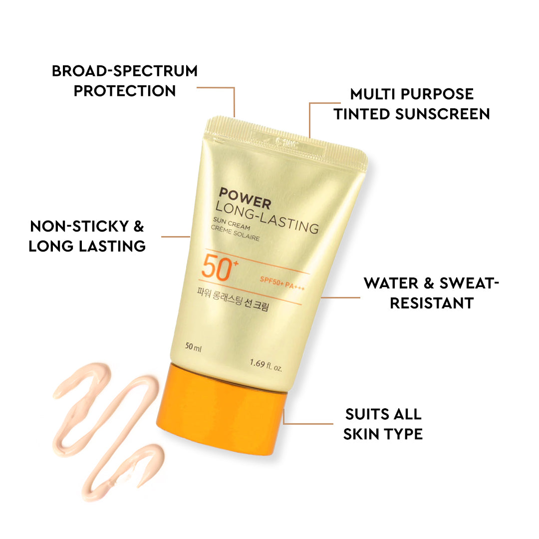 Power Long-Lasting Suncream SPF50+ Pa+++ 50ml