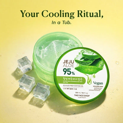 Jeju Aloe Fresh Soothing Gel (300ml)