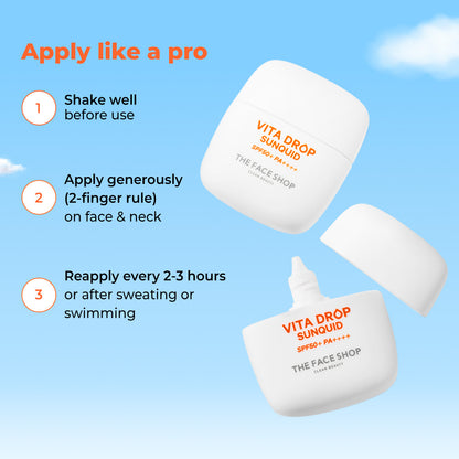 Vita Drop Sunquid SPF50+ PA++++