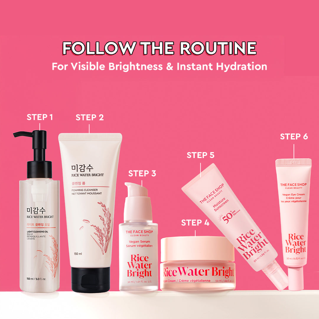 Rice Water Bright Moisture Sunscreen SPF50+ PA++++, brightens and hydrates skin 50ml