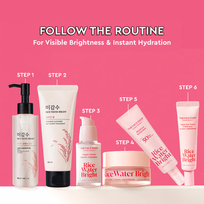 Rice Water Bright Moisture Sunscreen SPF50+ PA++++, brightens and hydrates skin 50ml