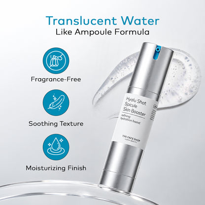 Alltimate Spicule Hyalu Shot Spicule Skin Booster for Deep Hydration &amp; Texture Toning