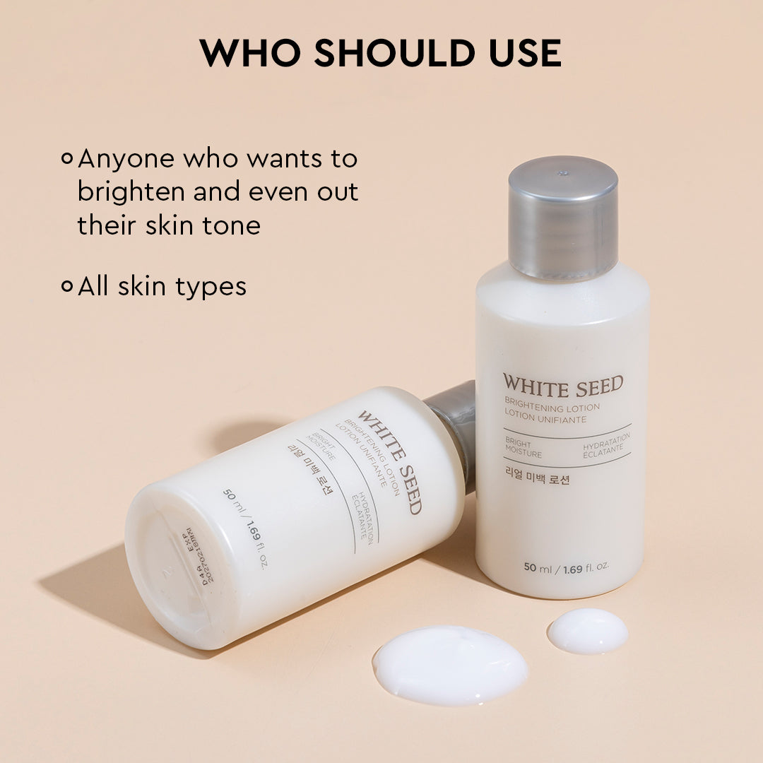 White Seed Brightening Lotion 50ml – The Face Shop