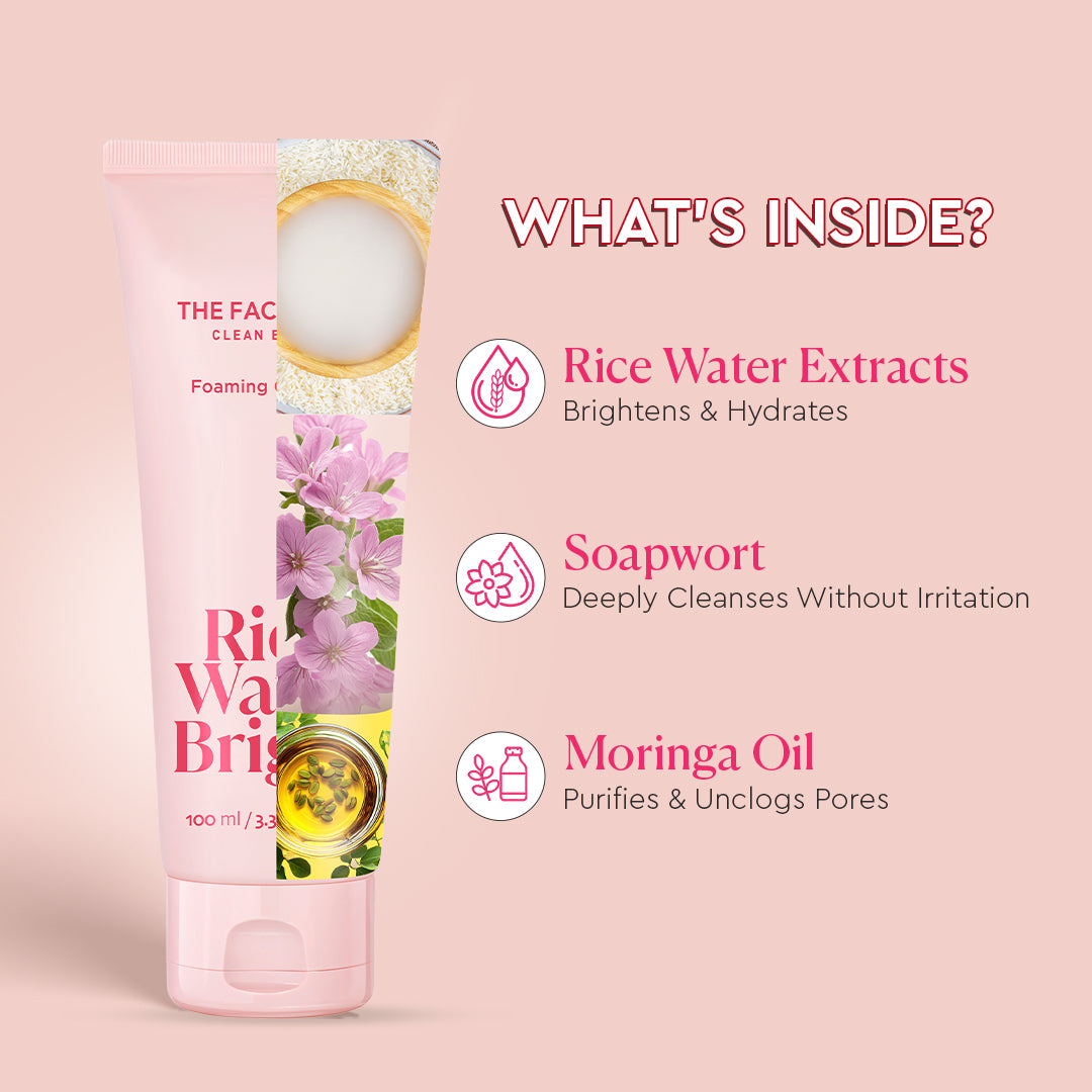 Rice Water Bright Cleansing Foam 100 ml