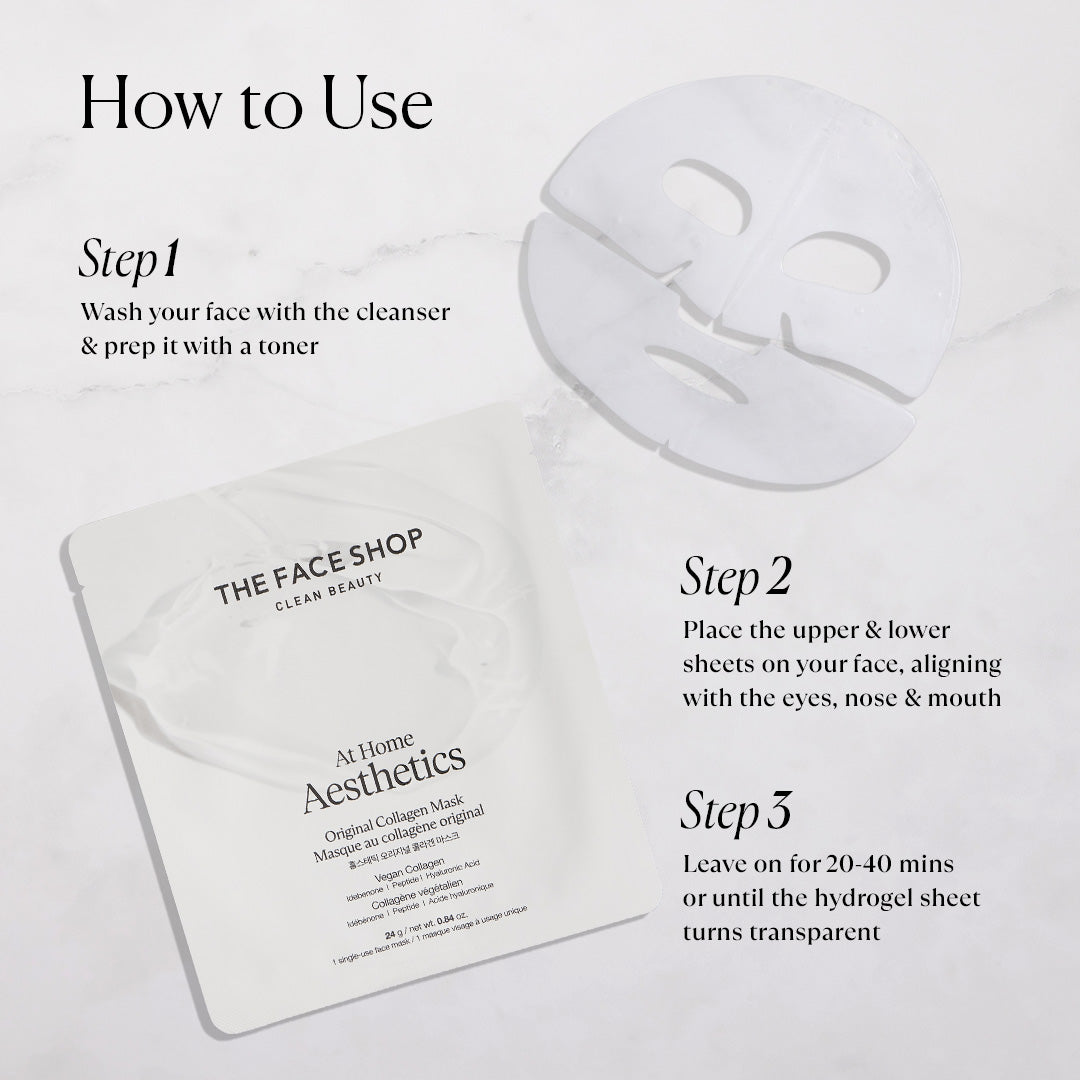 Original Collagen Face Mask with Vegan Collagen &amp; Peptide Complex