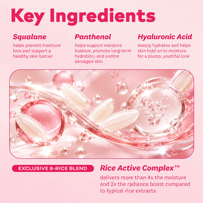 Rice Water Bright Milk &amp; Jelly Double Foaming Cleanser For Deep Cleanse