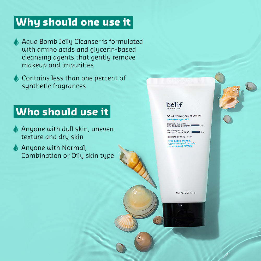 Aqua bomb jelly cleanser 160ml