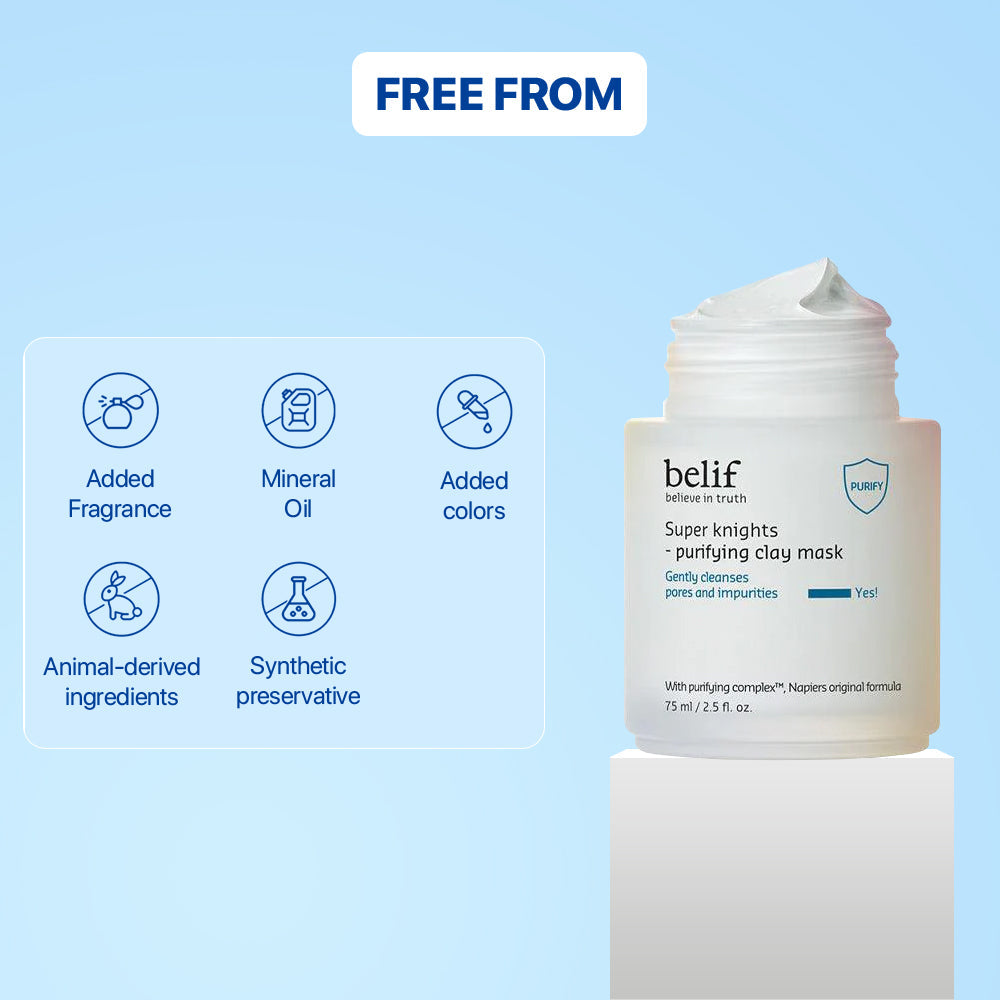 belif Super knights - clay mask 75 ml