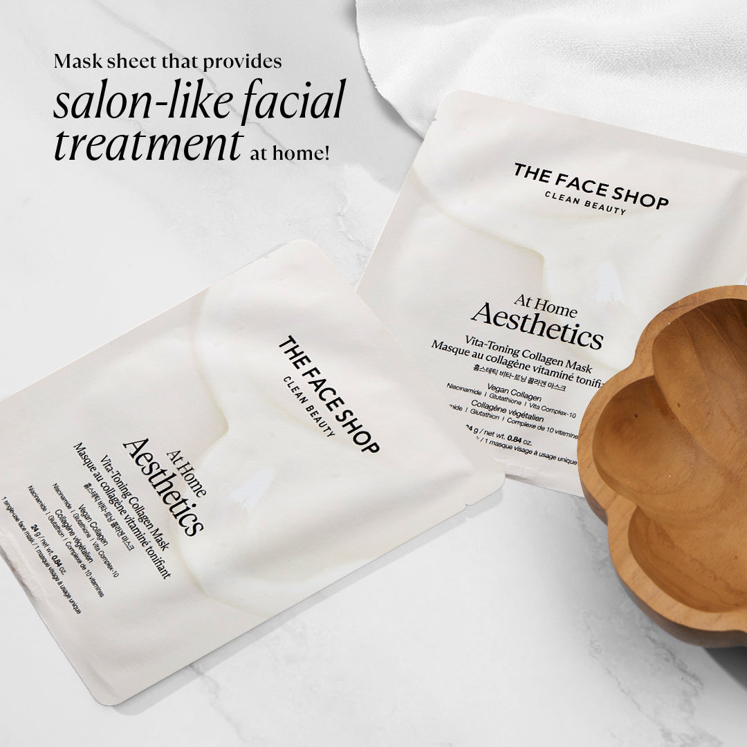 Vita-Toning Collagen Face Mask With Glutathione &amp; Hyaluronic Acid