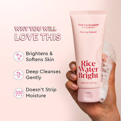 Rice Water Bright Cleansing Foam 100 ml