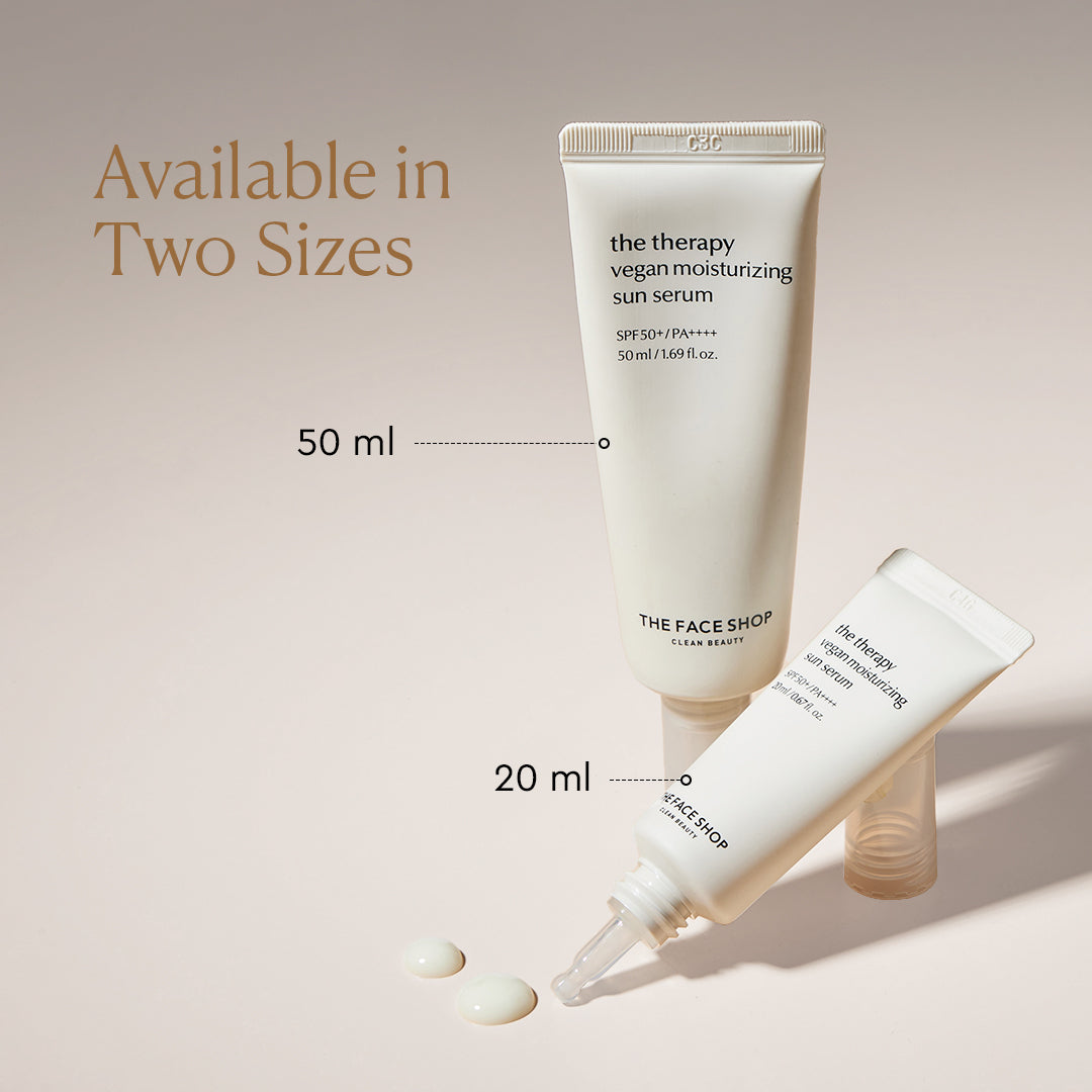 The Therapy Vegan Moisturizing Sun Serum 20ml
