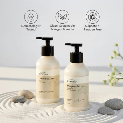 Luxury Ceramides Bath &amp; Body Care Set, Body Wash &amp; Lotion For Restoring Skin Barrier &amp; Deep Nourishment