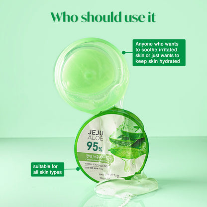 Jeju Aloe Fresh Soothing Gel 300ml