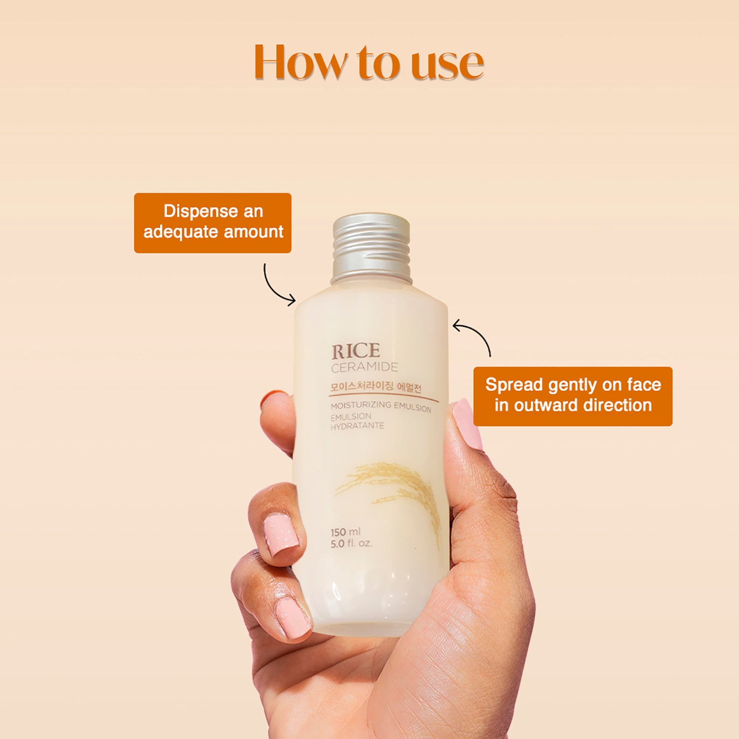 Rice & Ceramide Moisturizing Emulsion 150ml