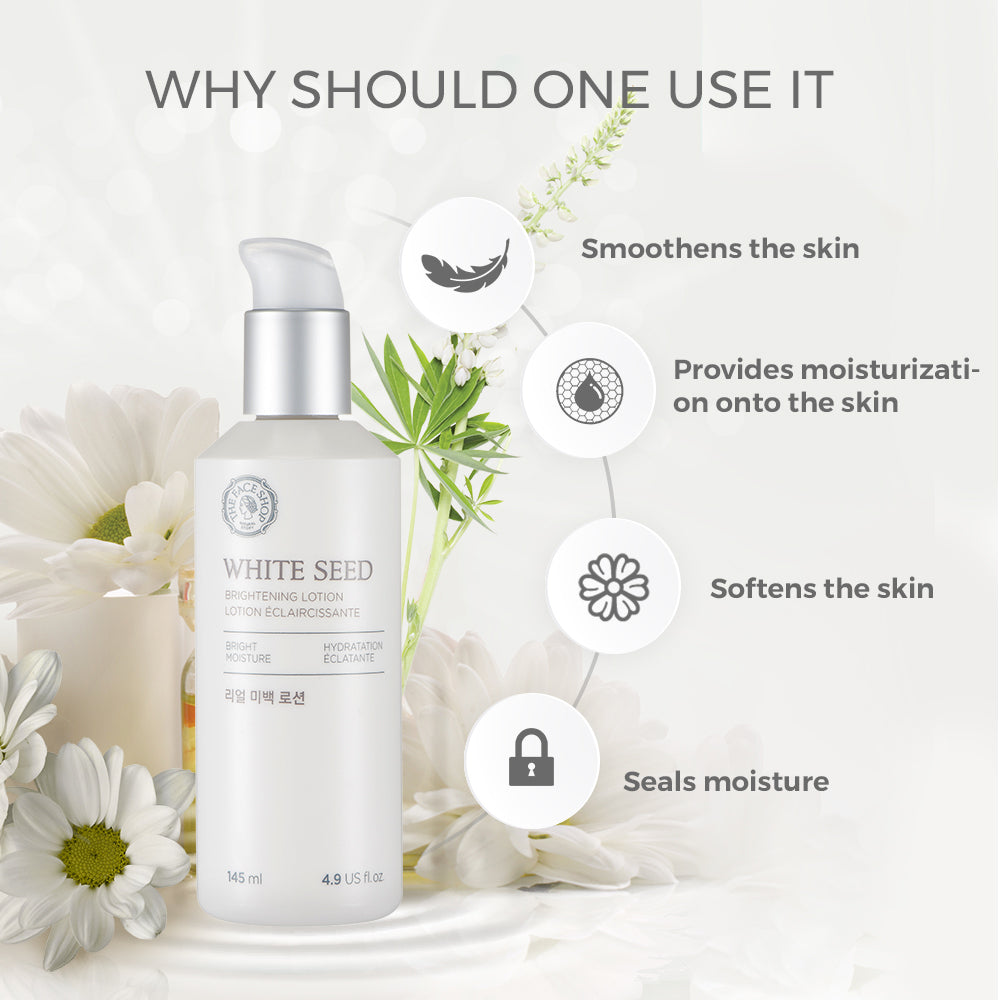 White Seed Brightening Lotion 145ml