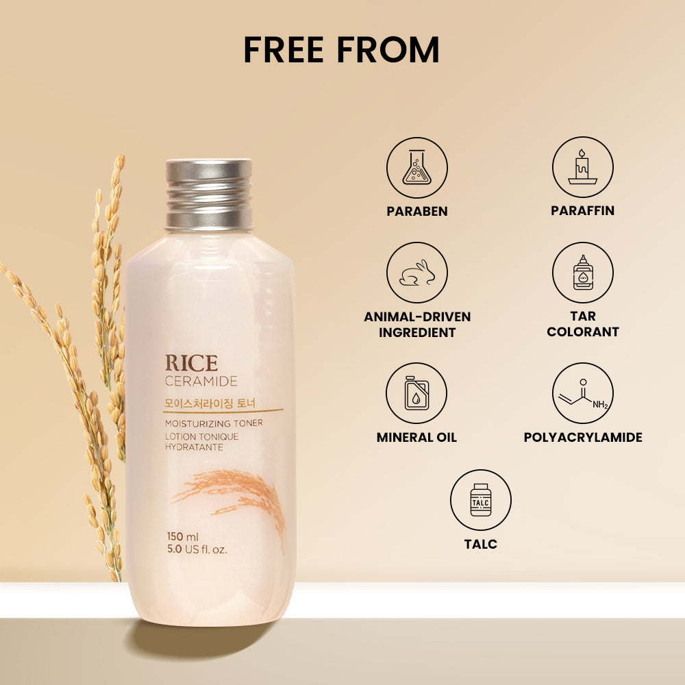Rice & Ceramide Moisturizing Toner 150ml