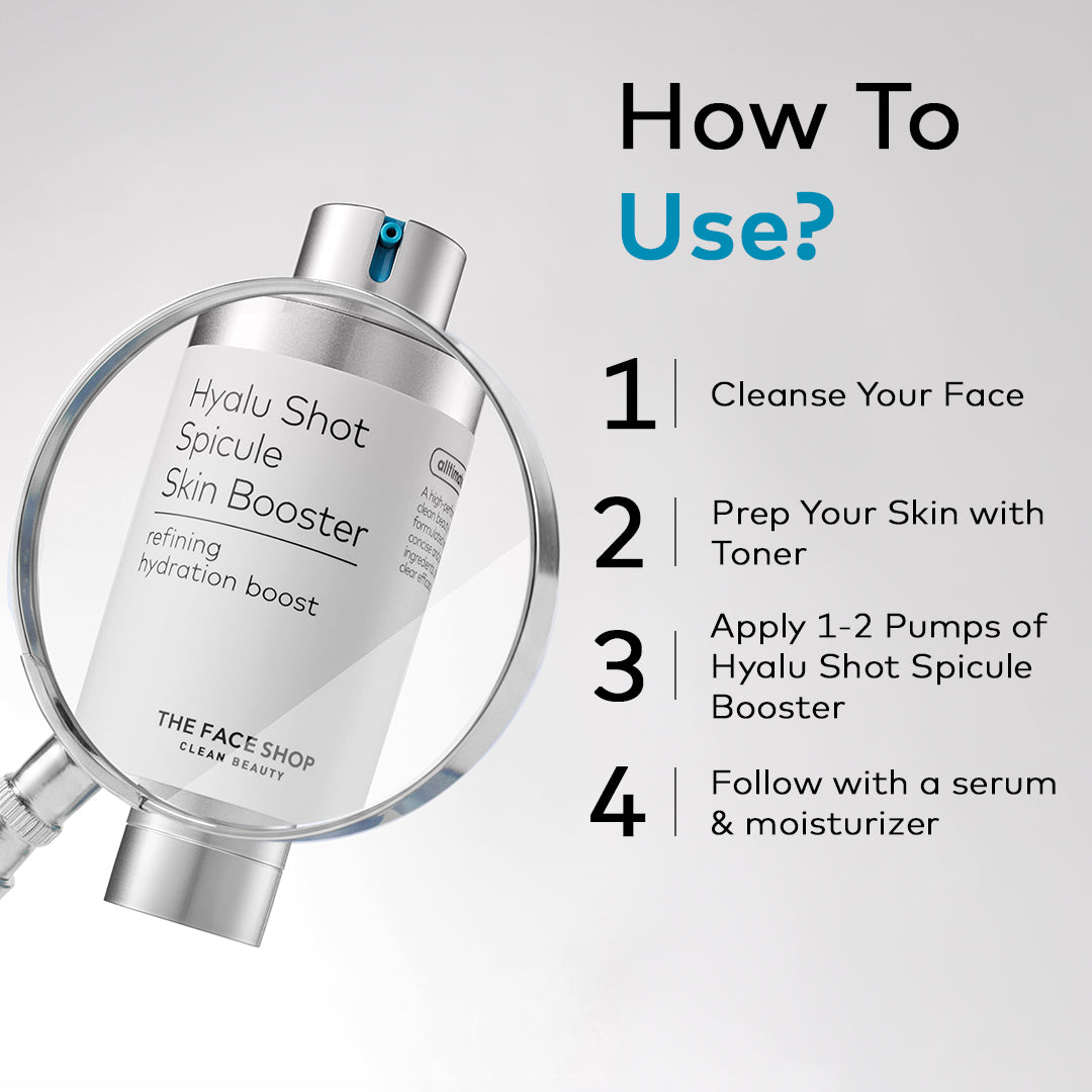 Alltimate Spicule Hyalu Shot Spicule Skin Booster for Deep Hydration &amp; Texture Toning
