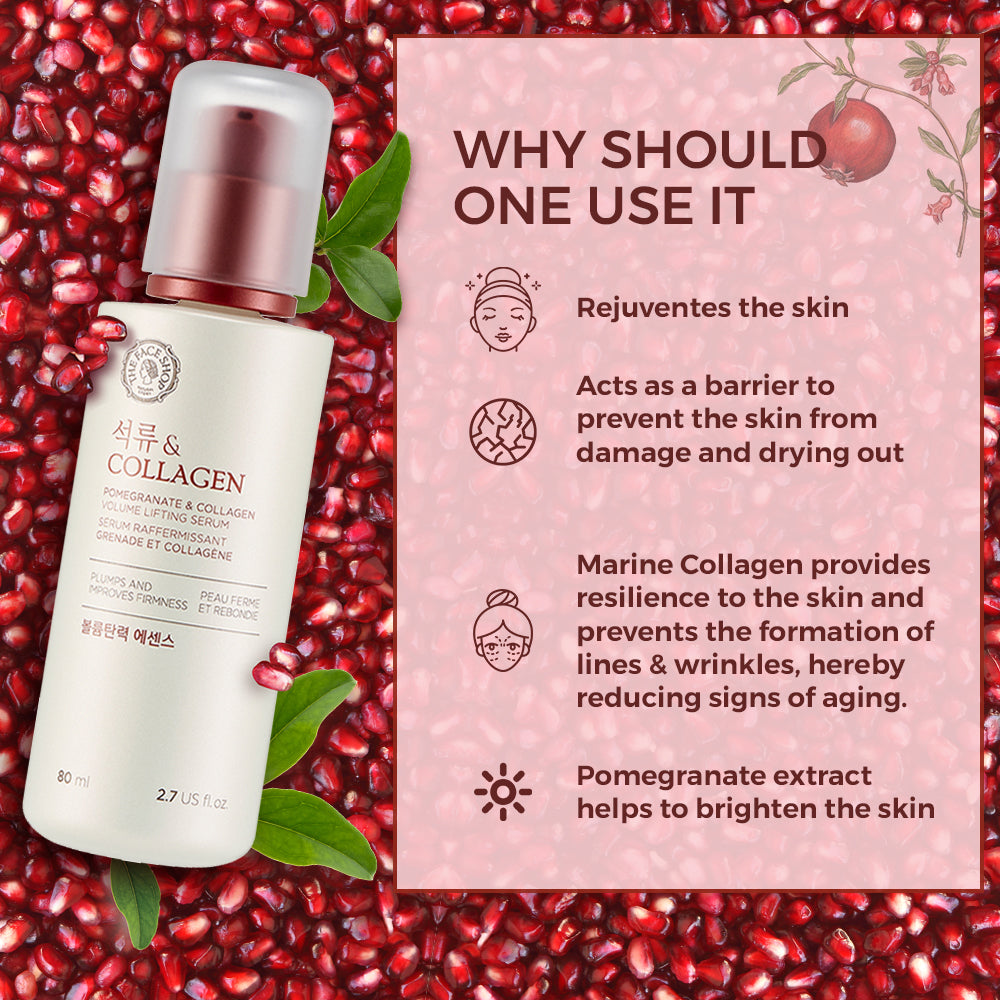 Pomegranate &amp; Collagen Volume Lifting Serum 80ml