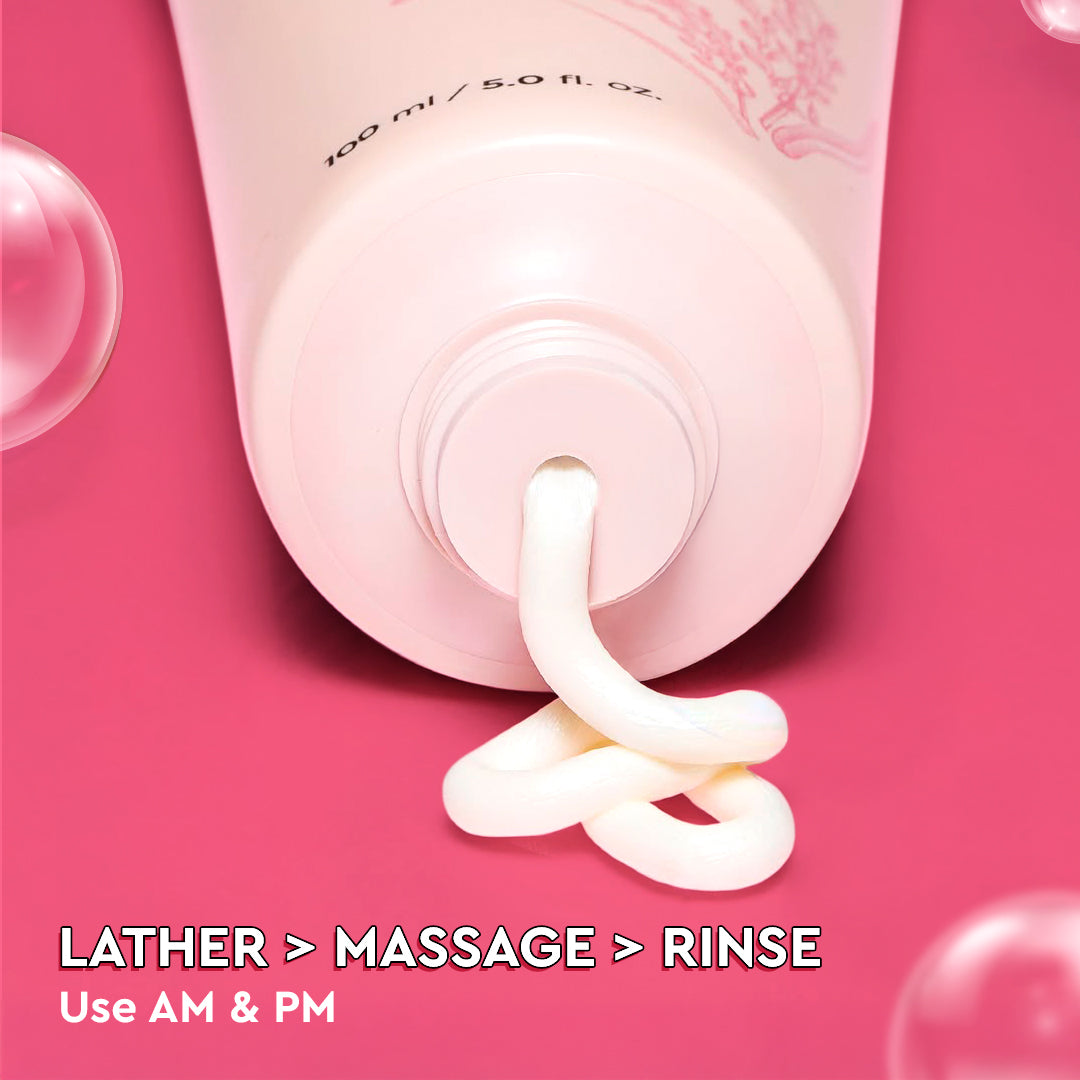 Award Winning Rice Water Bright Cleansing Foam - 100ml Combo