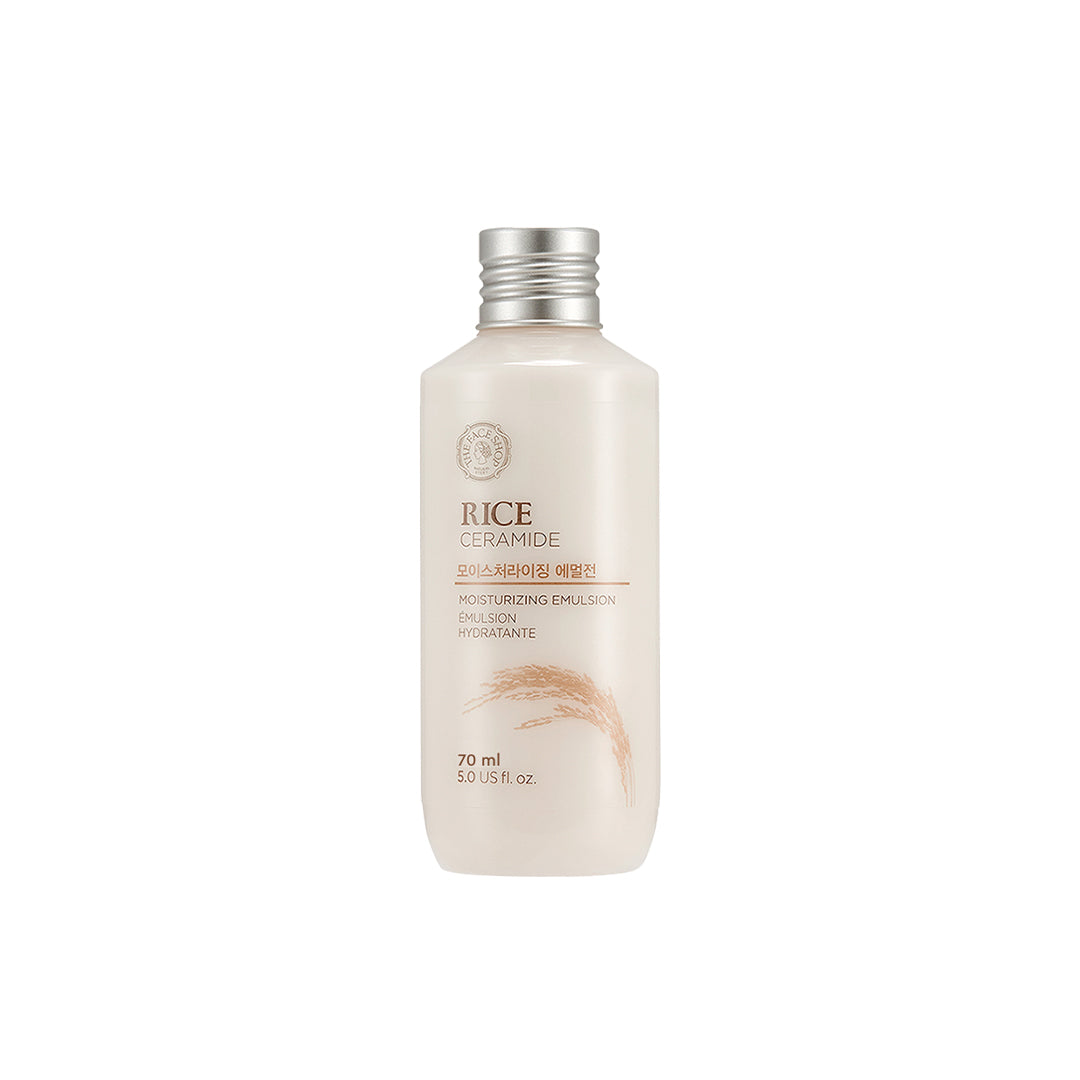 Rice &amp; Ceramide Moisturizing Emulsion 70ml - Free