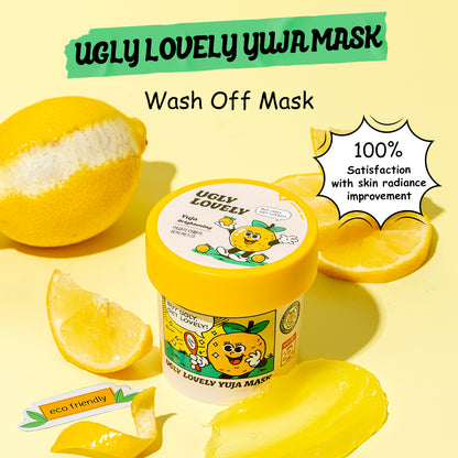 UGLY LOVELY YUJA MASK - Exfoliator Scrub 100ml_Free