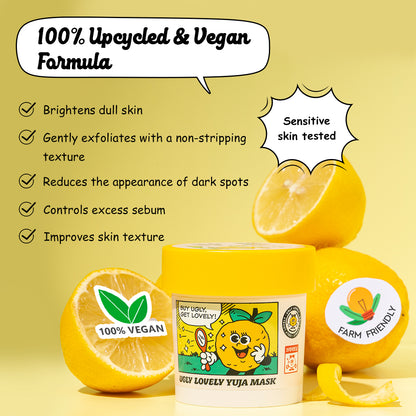 UGLY LOVELY YUJA MASK - Exfoliator Scrub 100ml_Free