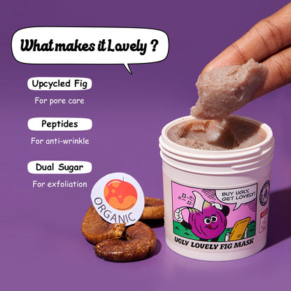 Ugly Lovely Fig Wash Off Mask_Free