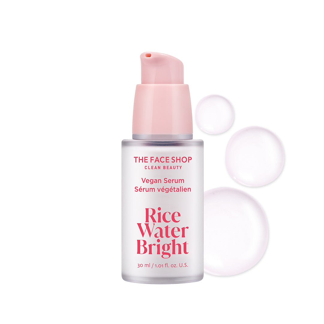 The Face Shop Rice Water Bright Vegan Serum (30ml)