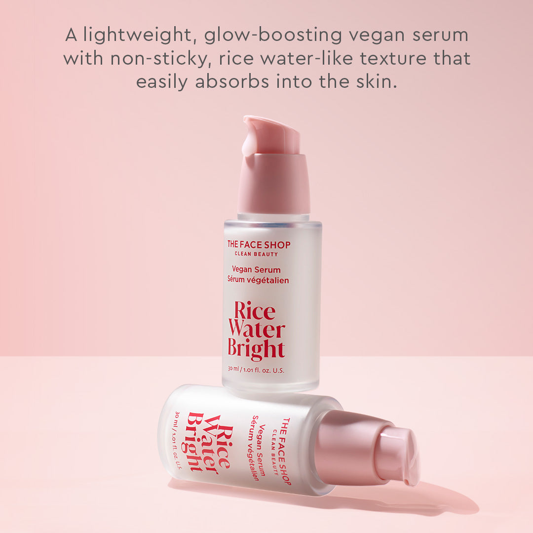 The Face Shop Rice Water Bright Vegan Serum (30ml)