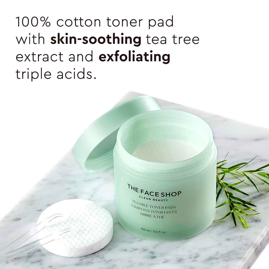 Tea Tree Toner Pads 150ml