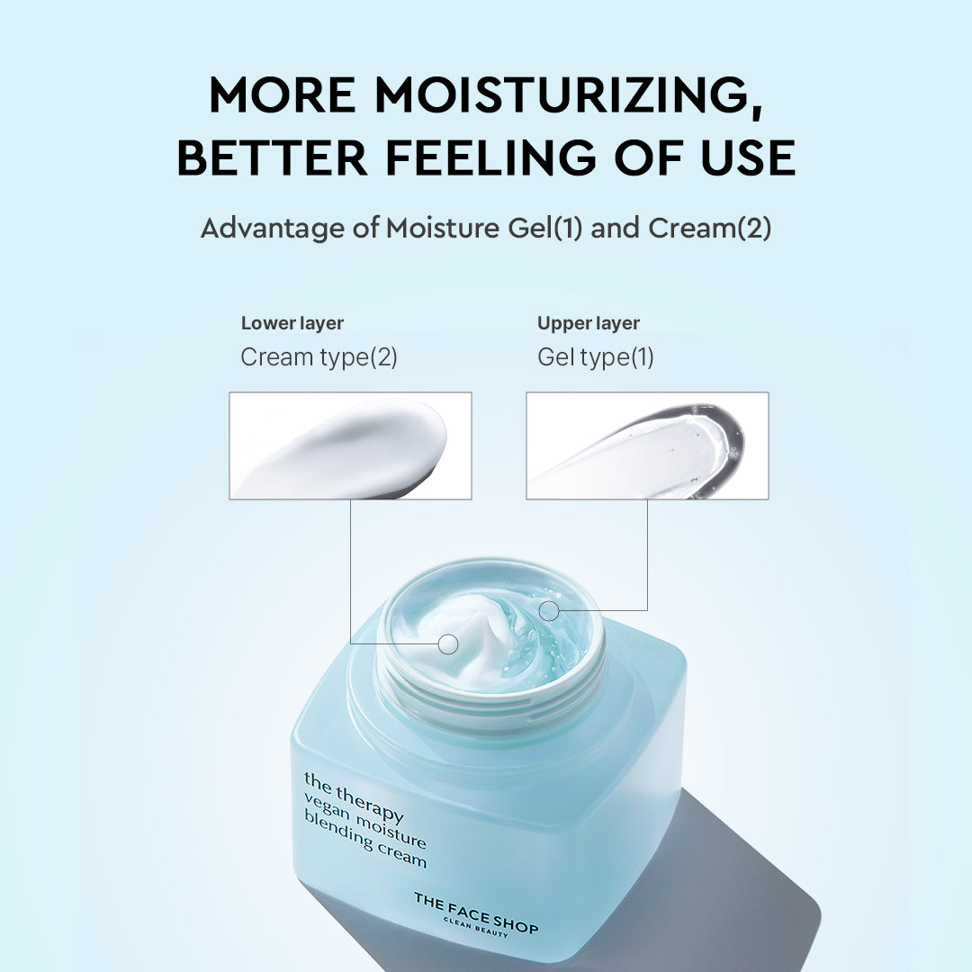 The Therapy Vegan Moisture Blending Cream – The Face Shop