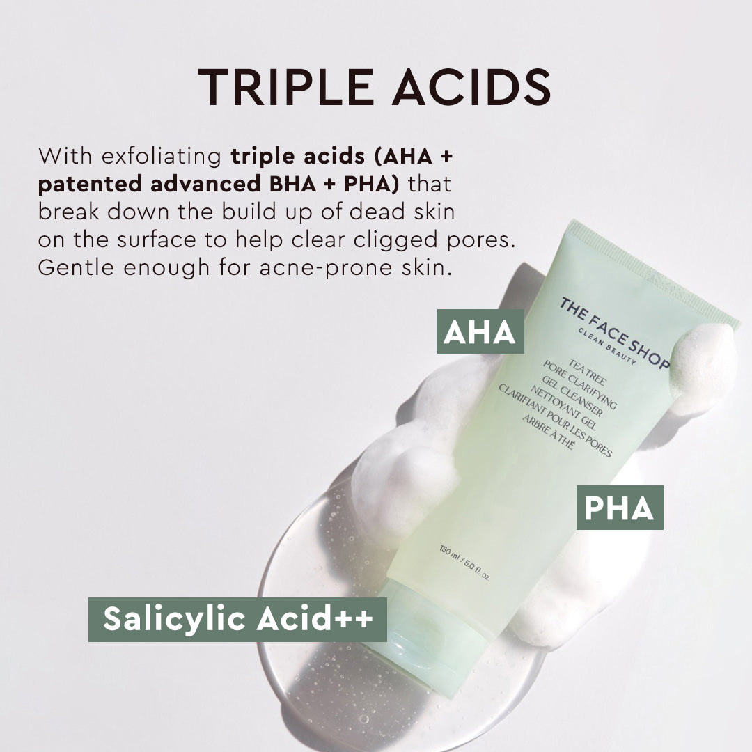 Tea Tree Pore Clarifying Gel Cleanser 100ml