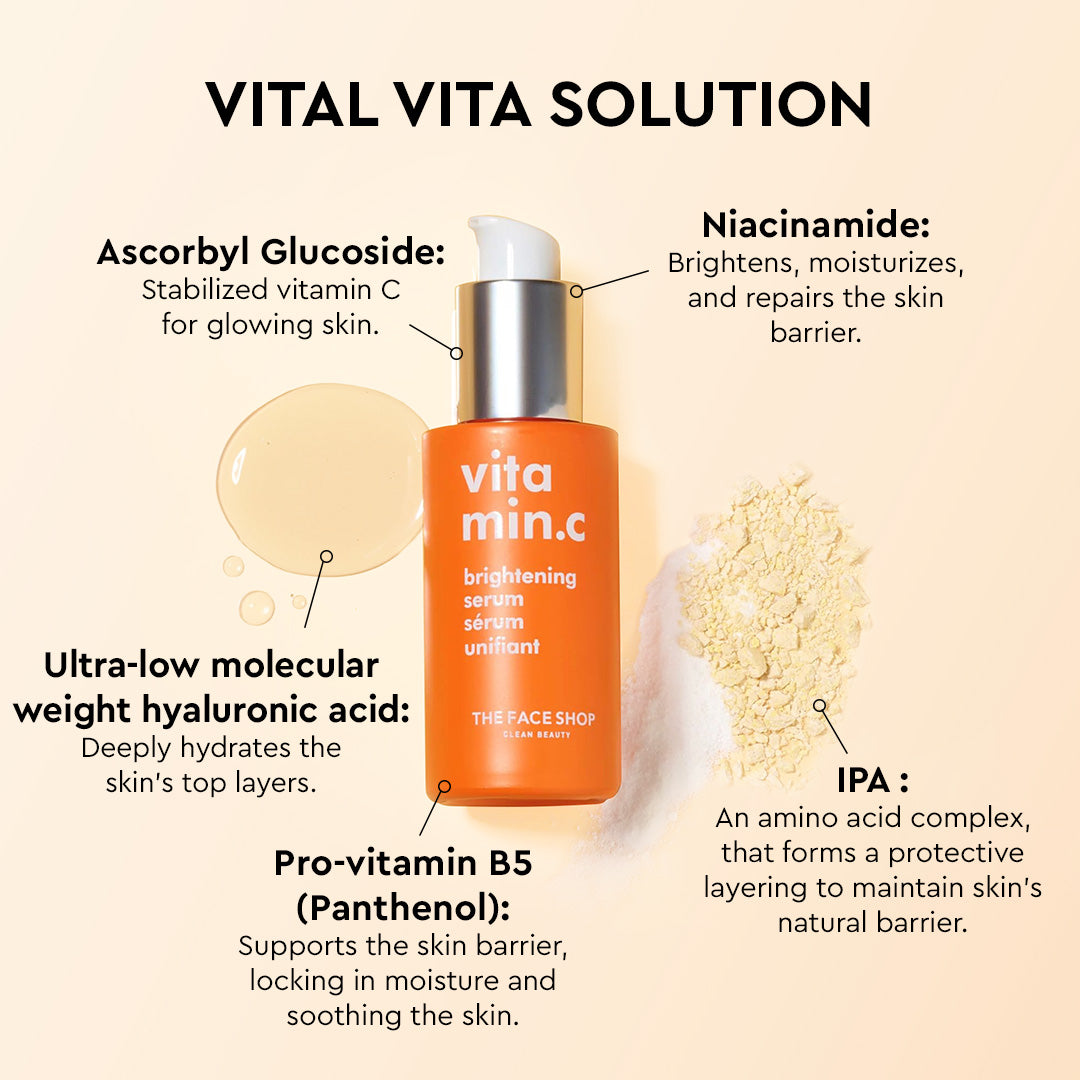 The Face Shop Vitamin C Brightening Serum (30ml)