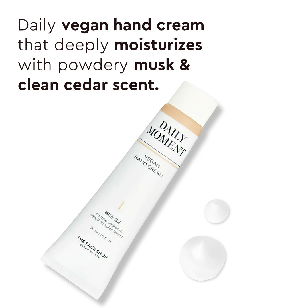 Daily Moment Vegan Hand Cream - 01 Sunrise Bedroom 30ml