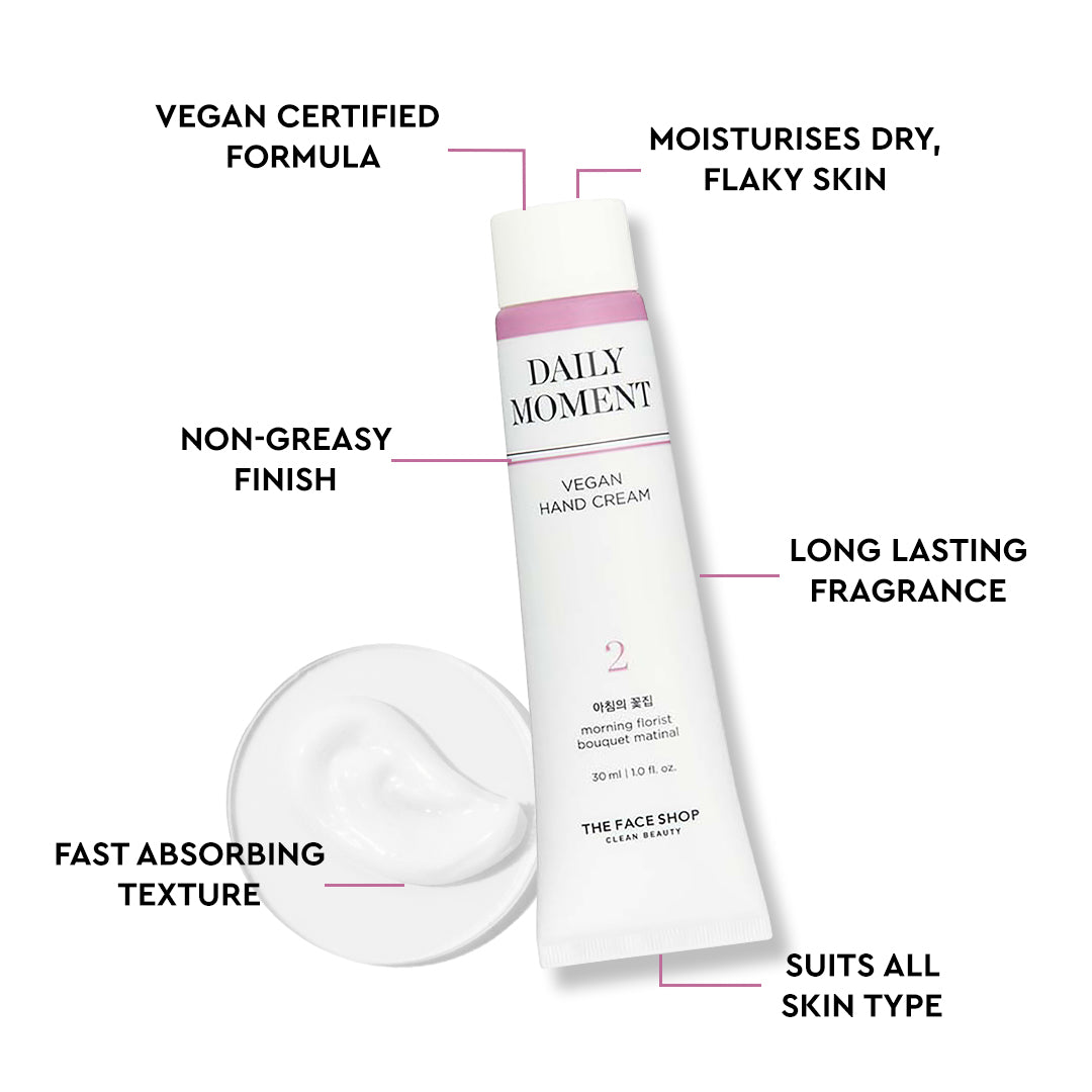 Daily Moment Vegan Hand Cream - 02 Morning Florist 30ml