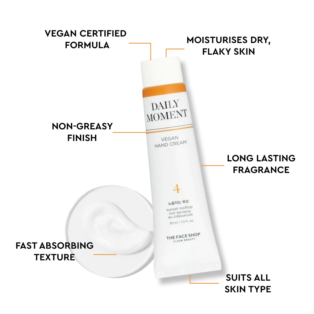 Daily Moment Vegan Hand Cream - 04 Sunset Rooftop 30ml