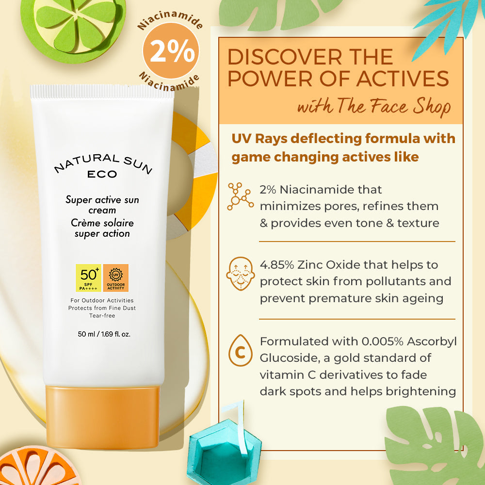 Naturalsun Eco Super Active Sun Cream(50ml)