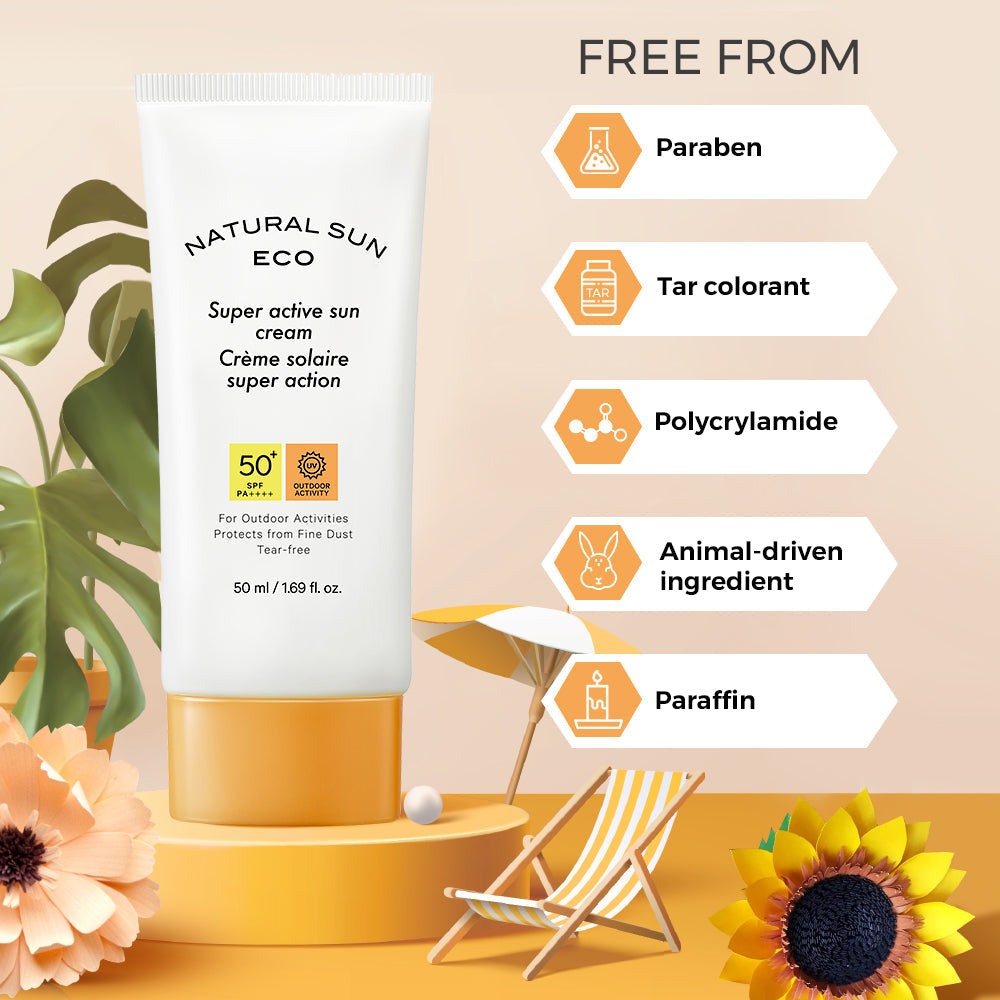 Naturalsun Eco Super Active Sun Cream(50ml)